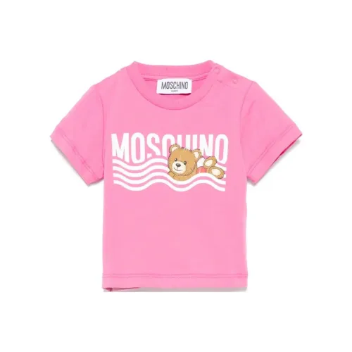 MOSCHINO T-рубашка Розовая для малышей и детей дошкольного возраста