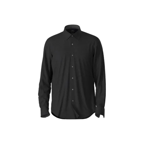 Hugo Boss Мужские Черные Рубашки