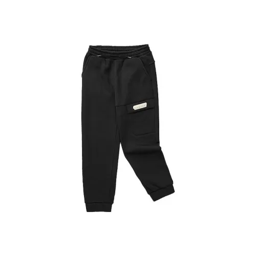 Skechers Угольный черный/0018 Kids Вязаные тренировочные брюки