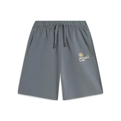 LINING YOUNG Sports Life Collection Kids Shorts Kids Dark Iron Gray
