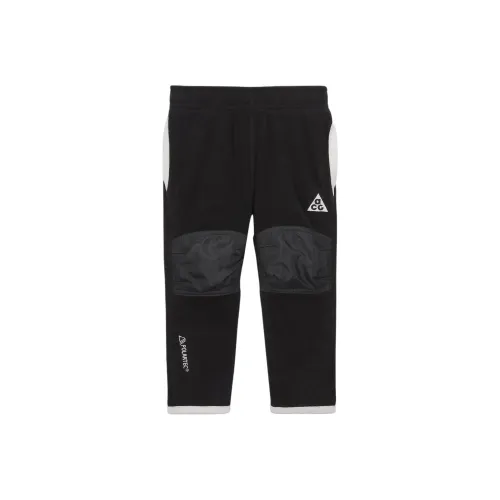 Nike ACG Polartec Волк Дерево Вязаные Тренировочные брюки Черный Детский