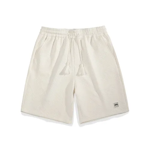 FAIRWHALE Повседневные шорты Мужские Экрю