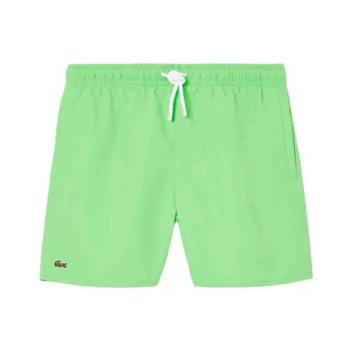 LACOSTE Collaboration Облегающий Детский Купальник Детский Зеленый