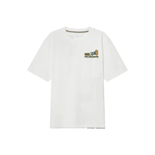 J.D.V Белые Мужские T-рубашки