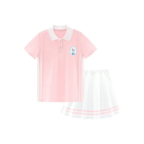 Детский комплект Disney Frozen 3-7 лет юбка розовый