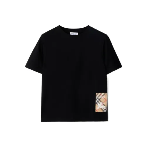 Burberry Черные Детские Рубашки