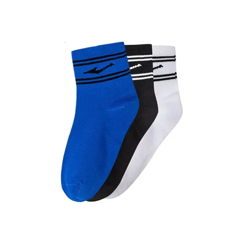 ERKE KIDS Белый/Черный/Windsor Синий Детские Носки