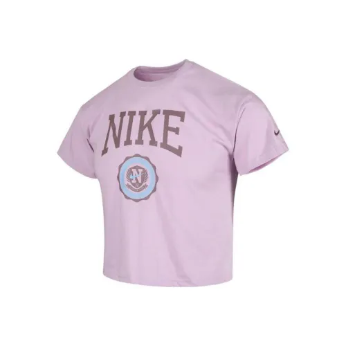 NIKE Фиолетовая футболка школьного возраста T