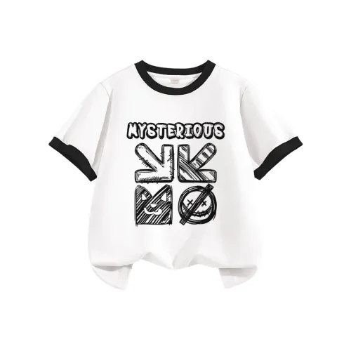 La Chapelle Kids T-Shirt Белый Таинственный Symbol Детский