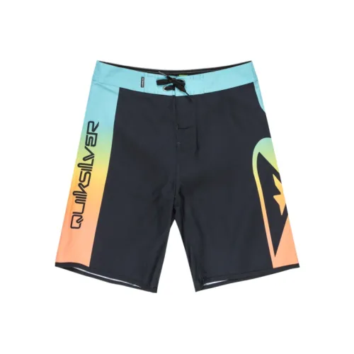 Quiksilver Синий Черный Школьный возраст Короткий