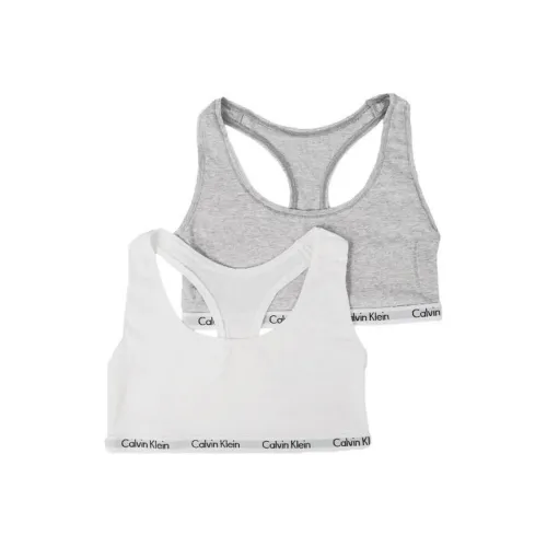 Calvin Klein 2 шт Белый+Серый Женское спортивное белье