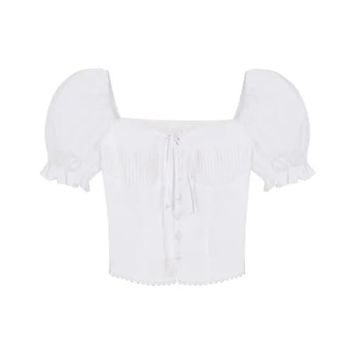 MITX Белые Женские Рубашки