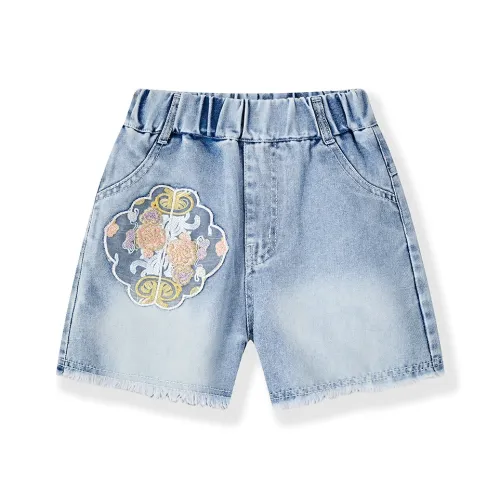 Дисней Джинсовый синий Детские шорты