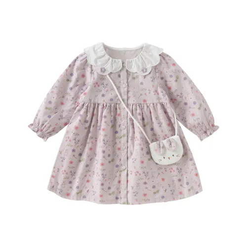 DAVE BELLA Платье с цветочным принтом для детей 3-7 лет