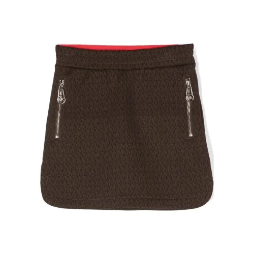 MICHAEL KORS Юбка Детская Шоколадно-Коричневый