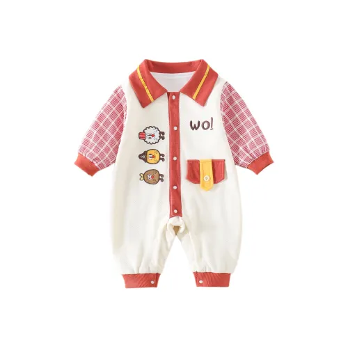 XiaoJinBu Комбинезон Красный Infant и Toddler