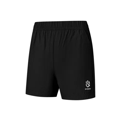 QIAODAN Черные Женские Спортивные Шорты