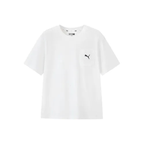 PUMA Sportstyle Series Натуральный белый 10101 Kids T Рубашки