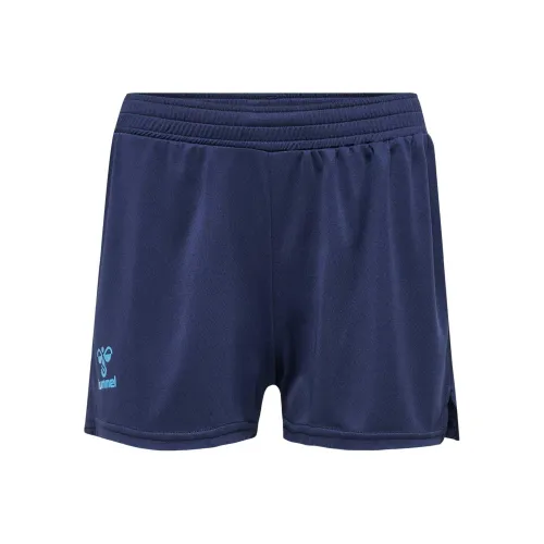 Hummel x INGRID Спортивные шорты Женские Синие