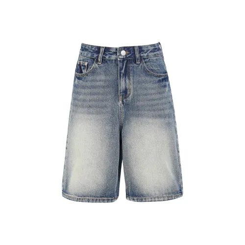 WOR XURNN Джинсовые шорты Женские Винтажный синий