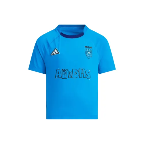 Adidas T-рубашка Sea Blue для детей 3-7 лет