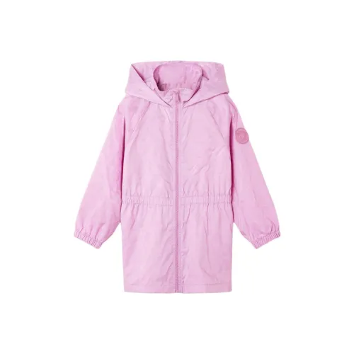 VERSACE PARKA Пальто Barocco FW24 Розовый Детский