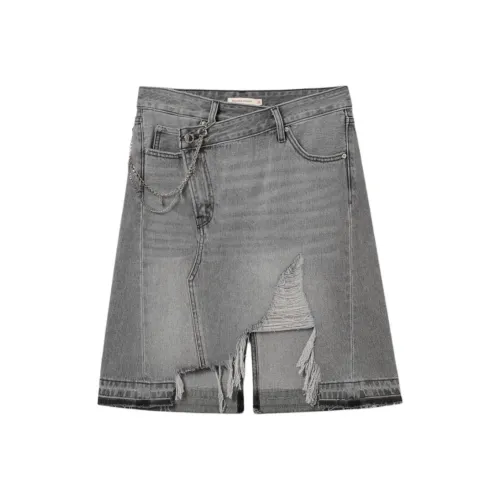 Levi's Джинсовые короткие юбки Женские Черный