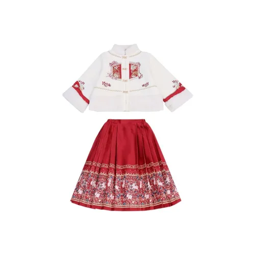 ROBINHOOD Топ+юбка Школьный возраст Ханьфу