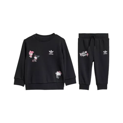 Adidas Originals x Hello Kitty KIDS Комплекты HELLO KITTY CREW SET Черный Для детей 3-7 лет