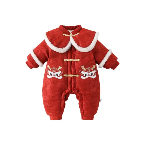 XiaoJinBu Комбинезон Красный для детей 3-7 лет