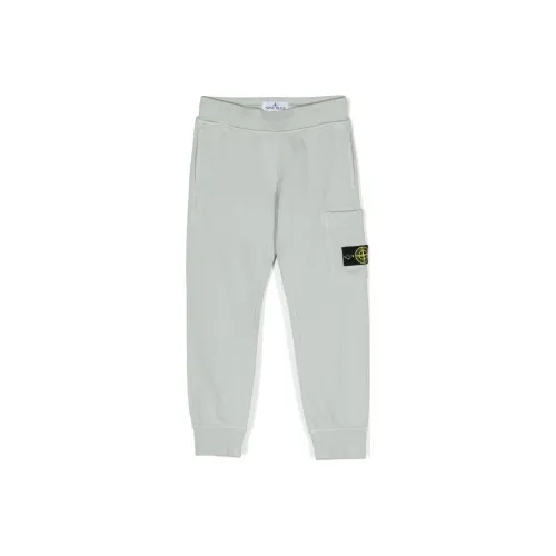 STONE ISLAND Тренировочные брюки для детей светло-серый