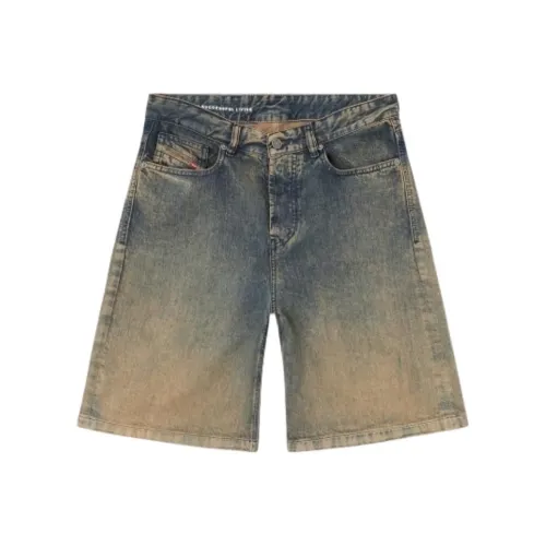 DIESEL FW25 Джинсовые шорты Женские Blue