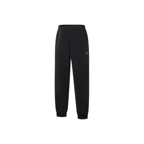 Подростки LINING YOUNG Вязаные Тренировочные Штаны Comprehensive Physical Fitness Черный