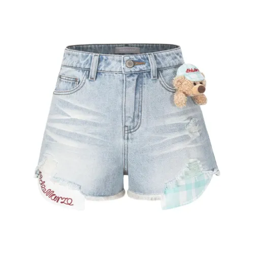 13 DEMARZO Джинсовые шорты Женские