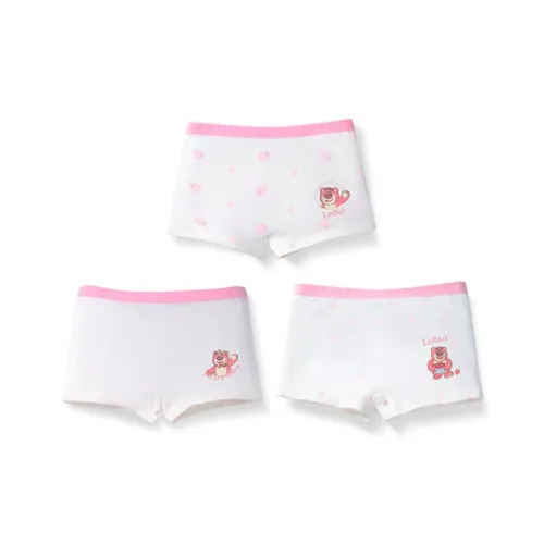 Disney Strawberry Bear Series Нижнее белье 3 шт Детское