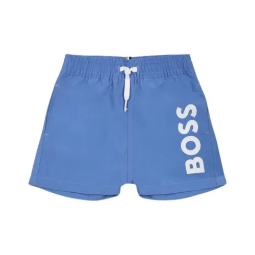 HUGO BOSS Светло-синий Детский Короткий