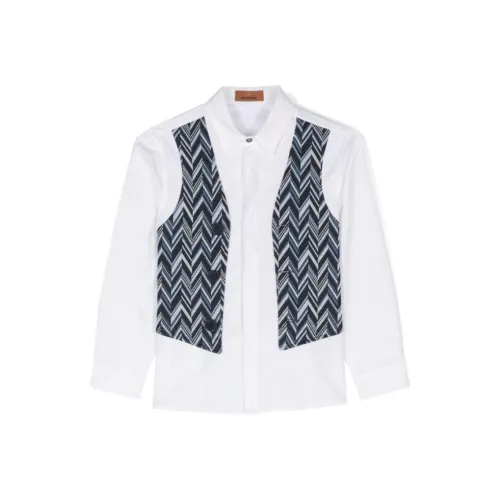 Missoni Белые Kids Рубашки