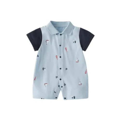 JELLYBABY Комбинезон Серый Синий Новорожденный и Малыш