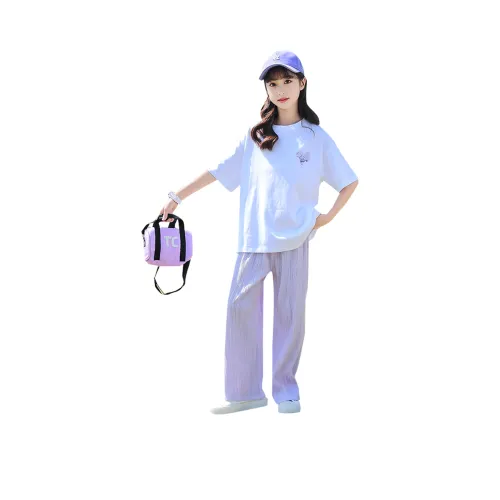 Because No Повседневная спортивная одежда Весна и Лето Белый Детский