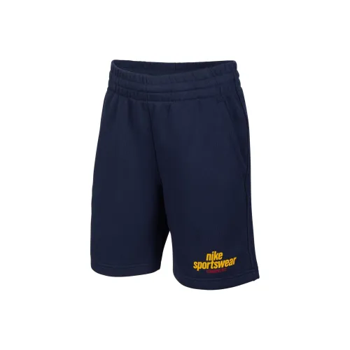 Nike Sportswear Club Шорты Подростки Обсидиан Университетский Красный Университетский Золотой