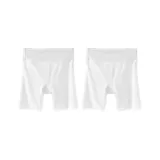 [Нет нижнего белья необходимо · 7A антибактериальный ластовица] Белый + Белый [ледяной шелк · тройной слой]