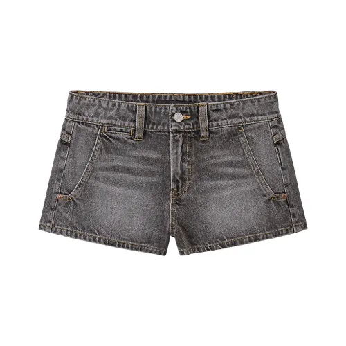 Miss Sixty Джинсовые шорты Женские Черный Серый
