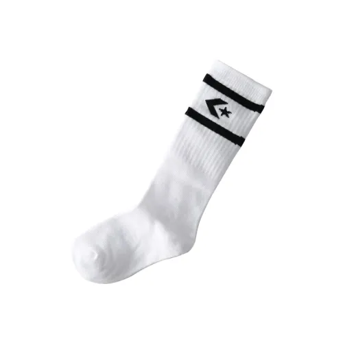 Converse Socks 1 Pack Pure White Baby