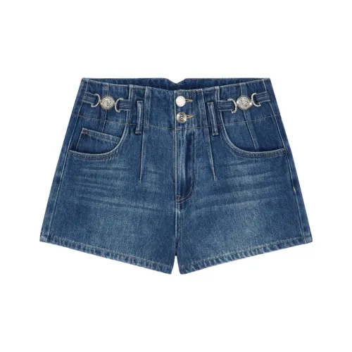 BEBE Синие Женские Джинсовые Шорты