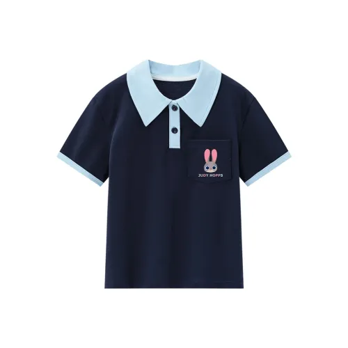 Disney Темно-синие Детские Футболки