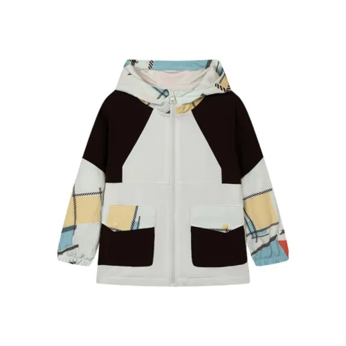 XTEP Тренчкот Торт Желтый Антиквар Коричневый для детей 3-7 лет