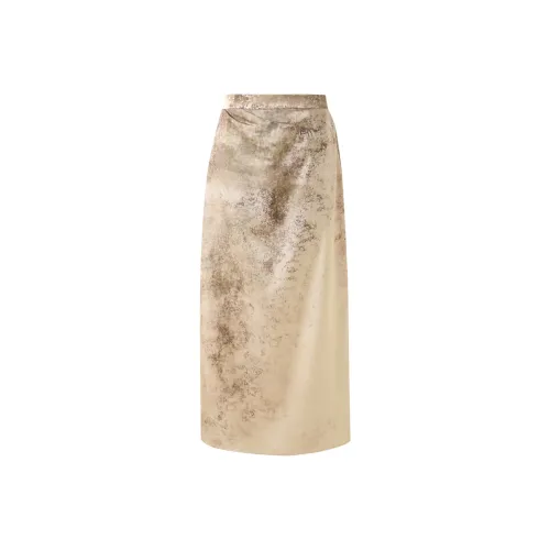 3COLOUR Повседневный Длинный Юбка Женские Хаки