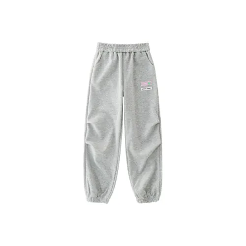 Youyou 1 Point Вязаные Тренировочные Штаны Серые Подростки