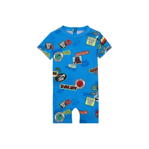Nike Комбинезон Детская одежда Детский 12 24M С принтом Tee Romper Синий Infant And Toddler