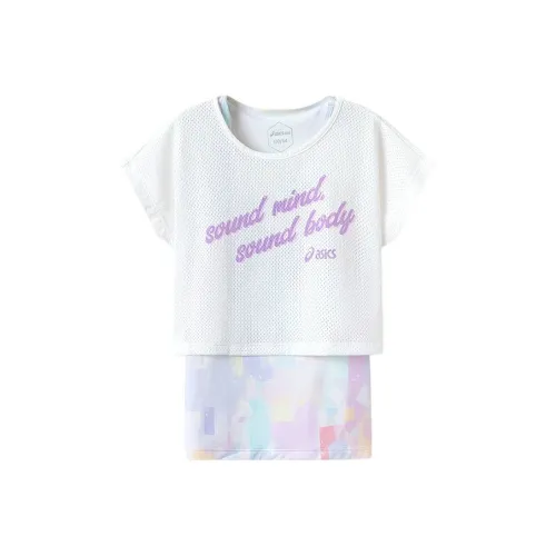 Asics Urban Light Trend T Рубашка 2 Штуки Набор 0003 Экрю Дети Возраст 3-7 Лет